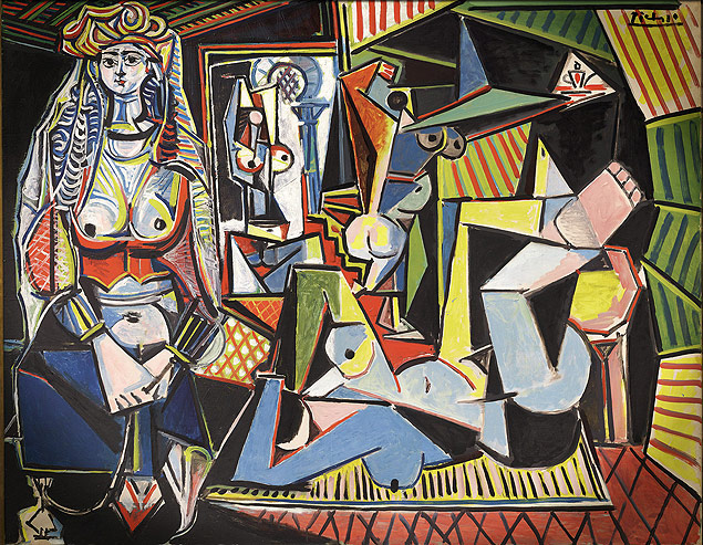 Quadro "Les Femmes d'Alger (Verso O)", de Pablo Picasso
