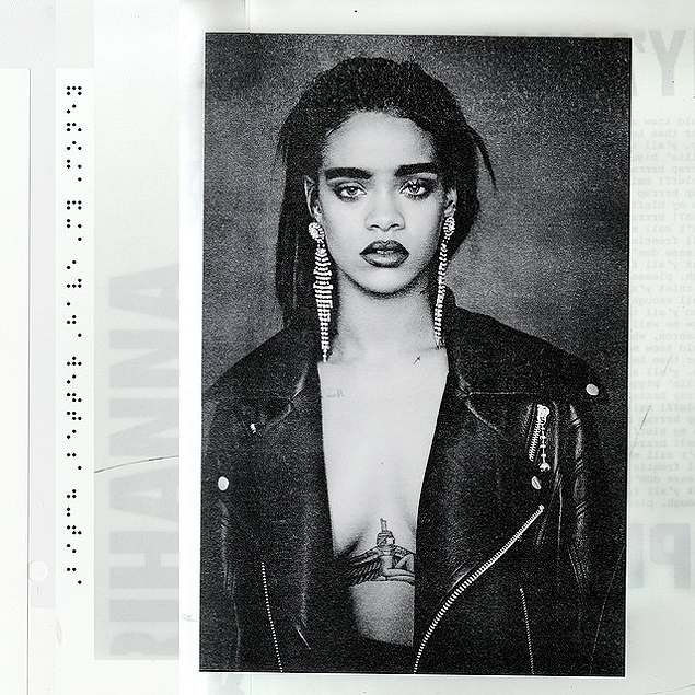 Imagem de divulgao do single "Bitch Better Have my Money", postada por Rihanna