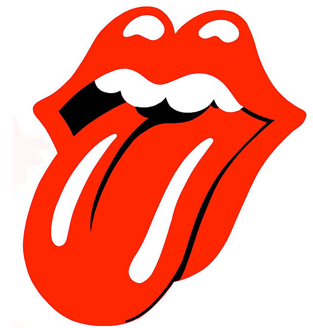 Logotipo da boca dos Rolling Stones 