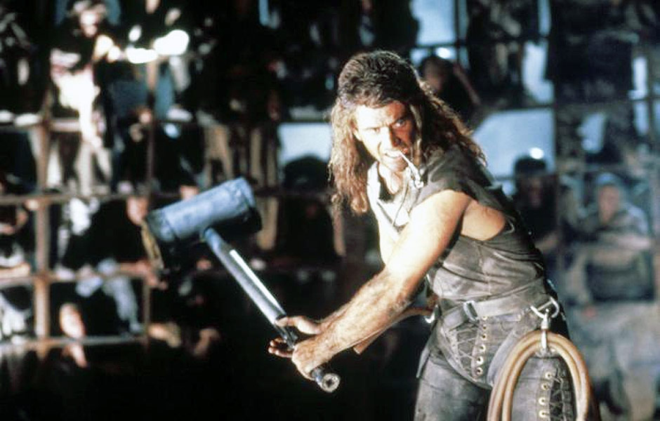 "Mel Gibson" furioso em "Mad Max - Alm da Cpula do Trovo" (1985) 