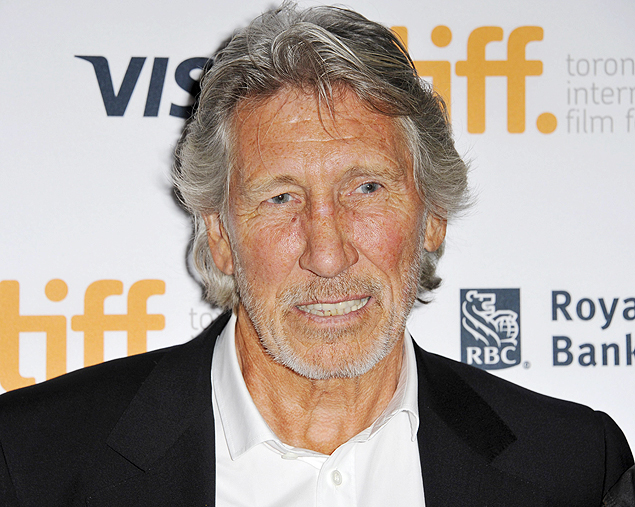 O músico Roger Waters, do Pink Floyd, durante exibição de seu filme, "The Wall", no Festival de Toronto
