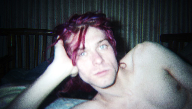 Cena do filme "Kurt Cobain: Montage of Heck" 