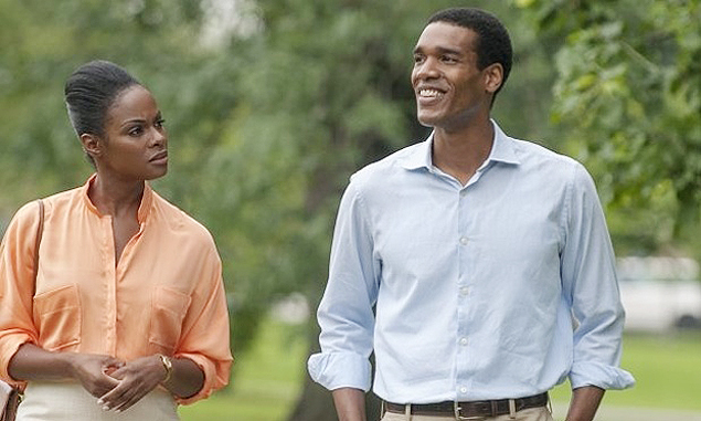 Park Sawyers e Tyka Sumpter como Michelle e Barack Obama em 'Southside with You'