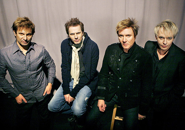 Roger Taylor, John Taylor, Simon Le Bon e Nick Rhodes, do Duran Duran