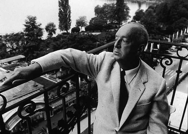 Literatura: o escritor russo naturalizado norte-americano, Vladimir Nabokov. (Foto: Hulton Archive/Getty Images) *** DIREITOS RESERVADOS. NO PUBLICAR SEM AUTORIZAO DO DETENTOR DOS DIREITOS AUTORAIS E DE IMAGEM *** 