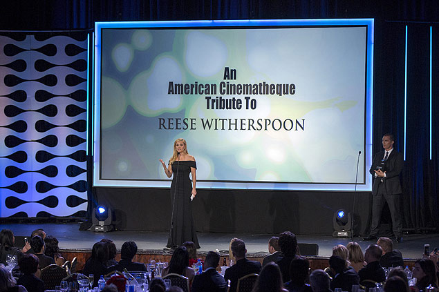 A atriz Reese Witherspoon recebe homenagem da Cinemateca Americana