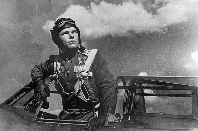 Ivan Kozhedub, piloto soviético da Segunda Guerra. Crédito: Divulgação ***DIREITOS RESERVADOS. NO PUBLICAR SEM AUTORIZAO DO DETENTOR DOS DIREITOS AUTORAIS E DE IMAGEM***