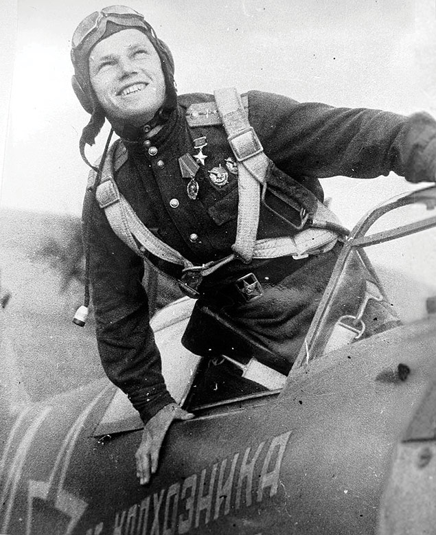 Ivan Kozhedub, piloto soviético da Segunda Guerra. Crédito: Divulgação ***DIREITOS RESERVADOS. NO PUBLICAR SEM AUTORIZAO DO DETENTOR DOS DIREITOS AUTORAIS E DE IMAGEM***