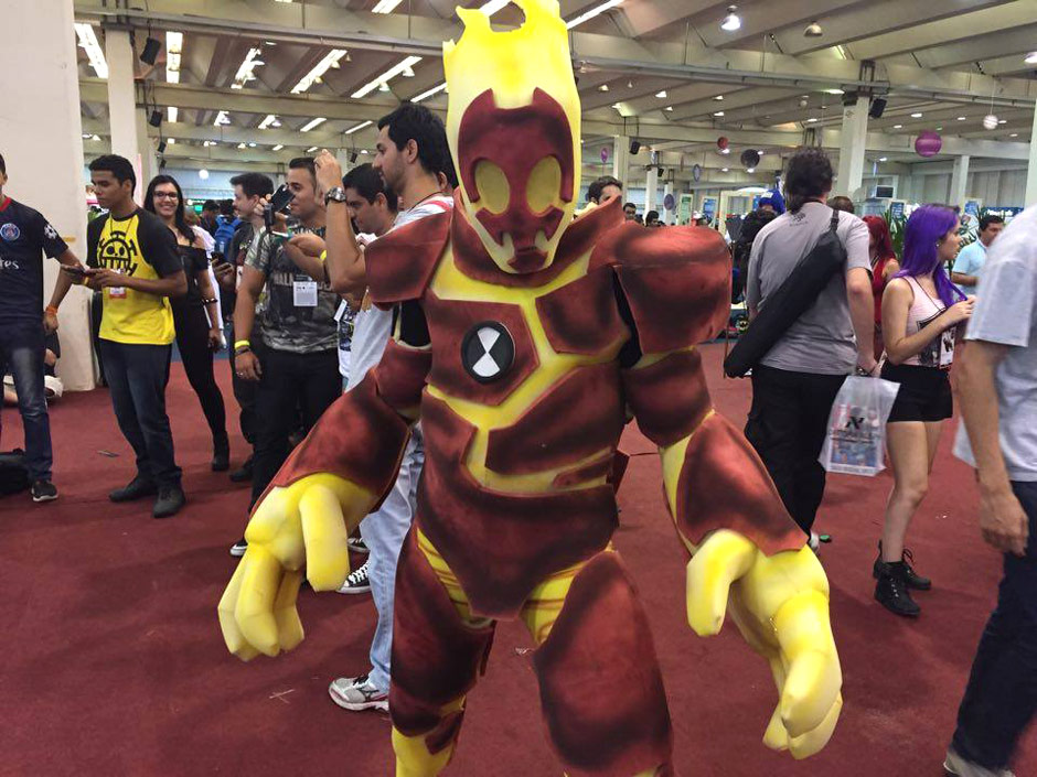 Cosplayers marcam presena na Comic Con Experience 2015, que ocorreu entre os dias 3 e 6 de dezembro
