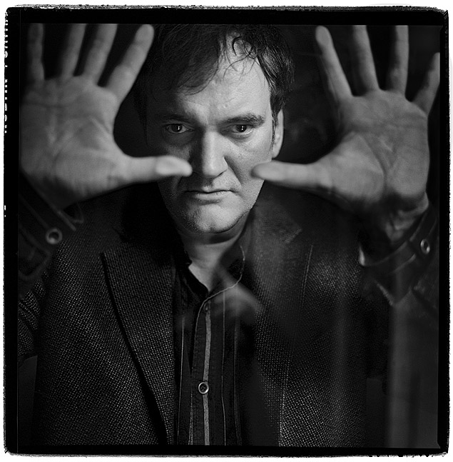 Writer and director Quentin Tarantino at Do Hwa in New York, Dec. 4, 2012. Tarantino's newest film, "Django Unchained," which opens Christmas day, has already picked up five Golden Globe nominations, including one for best director. (Beatrice de Gea/The New York Times) ORG XMIT: XNYT97 ***DIREITOS RESERVADOS. NÃO PUBLICAR SEM AUTORIZAÇÃO DO DETENTOR DOS DIREITOS AUTORAIS E DE IMAGEM***