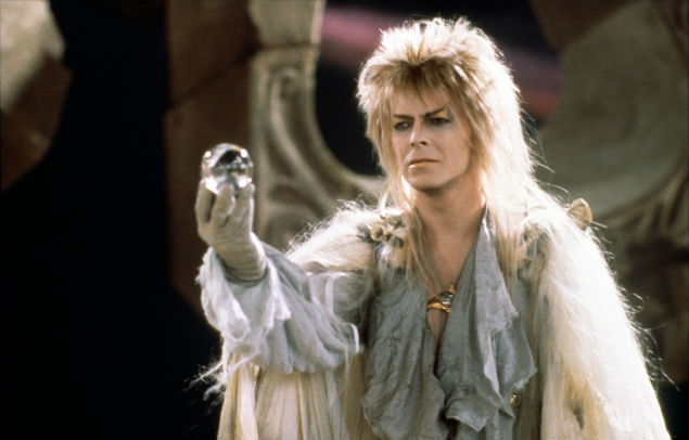 David Bowie no filme 'Labirinto - A Magia do Tempo
