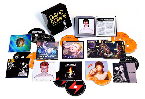Box "Five Years", de David Bowie - Crdito: Divulgao ***DIREITOS RESERVADOS. NO PUBLICAR SEM AUTORIZAO DO DETENTOR DOS DIREITOS AUTORAIS E DE IMAGEM***