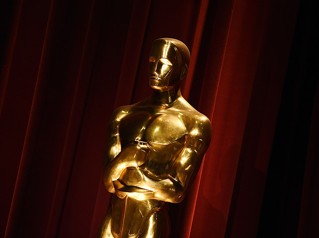 Estatueta do Oscar � apresentada durante a cerim�nia de an�ncio dos indicados, em janeiro
