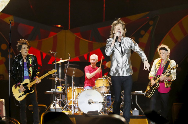 Rolling Stones se apresentam no Estádio Nacional, no Chile, no primeiro show da turnê Olé, na América Latina