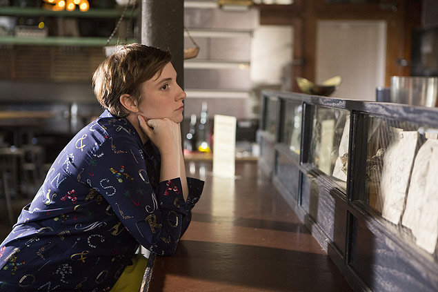 This image released by HBO shows Lena Dunham in a scene from the HBO original series, 