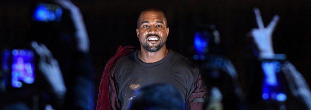 (FILES) This file photo taken on April 12, 2015 shows rapper Kanye West as he performs during his concert in Yerevan, Armenia. Rap superstar Kanye West, saying he felt a new freedom after admitting to personal debt, on February 24, 2016 announced his second album of the year.West earlier this month put out 