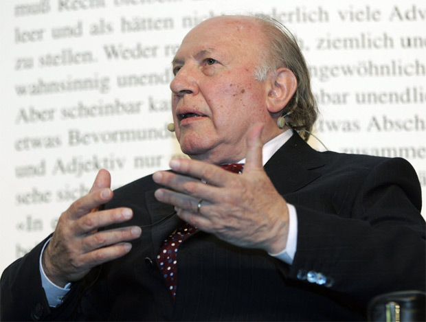 O escritor hngaro Imre Kertsz, vencedor do Nobel de Literatura em 2002, em imagem de 2007