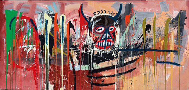Tela sem ttulo de Jean Michel-Basquiat leiloada em Nova York por US$ 53,8 milhes