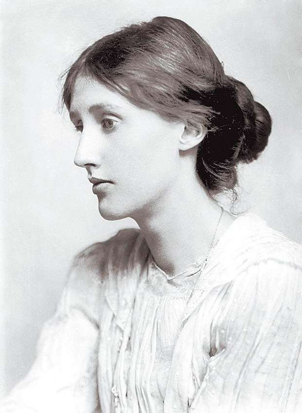 A escritora inglesa Virginia Woolf
