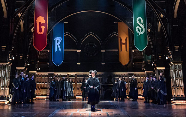 Primeira apresentao pblica, em pr-estreia, da pea 'Harry Potter and the Cursed Child', em Londres