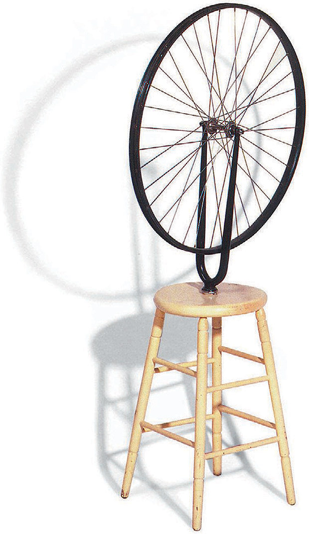 Roda de Bicicleta', obra de 1913 do francs Duchamp