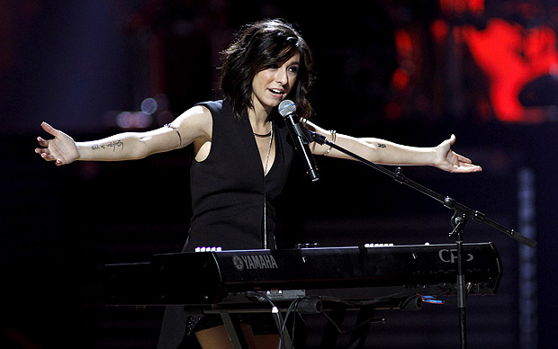 Macy's iHeartRadio Rising Star singer Christina Grimmie performs during the 2015 iHeartRadio Music Festival at the MGM Grand Garden Arena in Las Vegas, Nevada September 18, 2015. REUTERS/Steve Marcus/File Photo ORG XMIT: LAV04