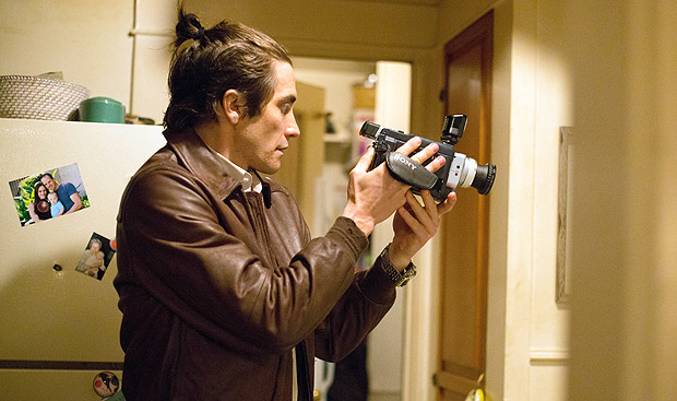 O ator Jake Gyllenhaal em cena do filme "O Abutre"