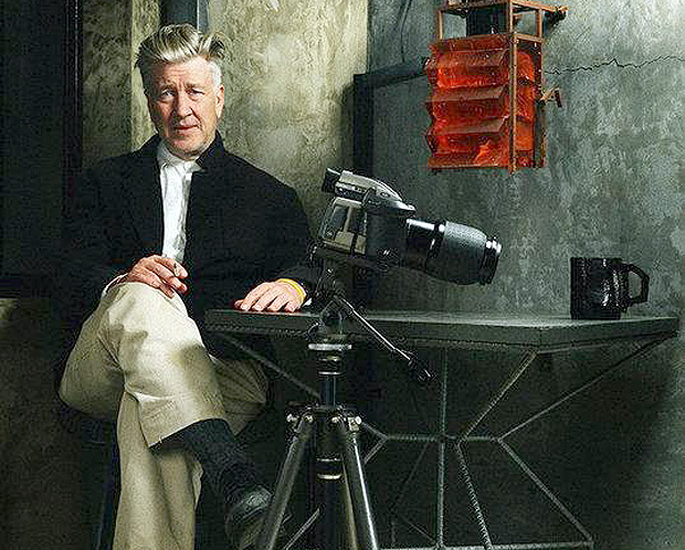 David Lynch em cena do documentário 