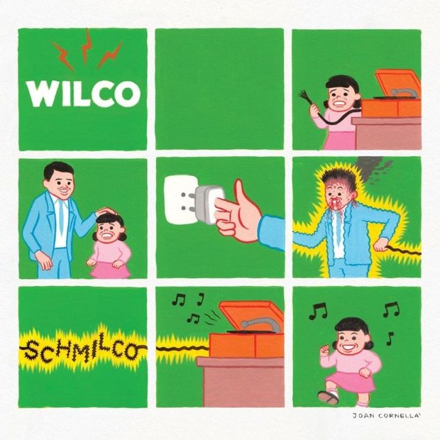 Capa de 'Schmilco', dcimo lbum do Wilco, com capa desenhada pelo espanhol Joan Cornell