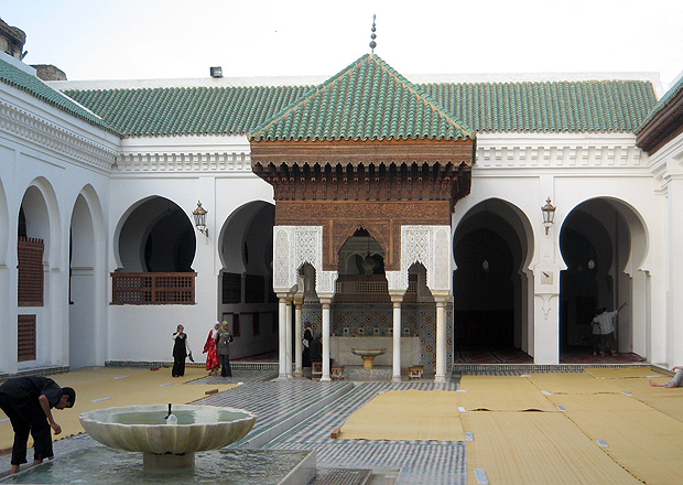 library Qarawiyyin Marrocos Foto: Khonsali / Wikipedia ***DIREITOS RESERVADOS. NO PUBLICAR SEM AUTORIZAO DO DETENTOR DOS DIREITOS AUTORAIS E DE IMAGEM***