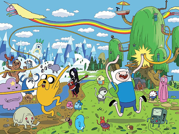 Hora da Aventura ("Adventure Time"), desenho do Cartoon Network *** ****