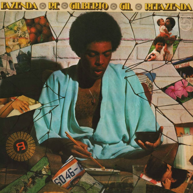 Capa do disco "Refazenda" (1975), de Gilberto Gil.