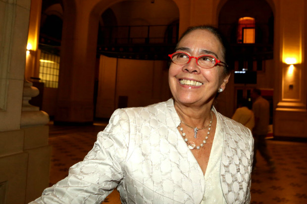 A ex-primeira-dama de So Paulo Monica Serra, em 2015; ela foi a reunies de Bia Doria em SP