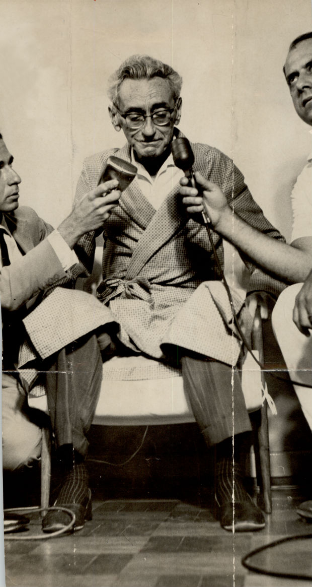 O cantor, compositor e pianista Ary Barroso (1903-1964) 