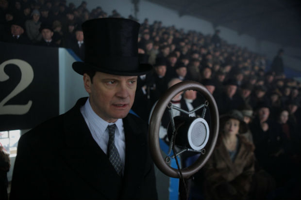 Cinema: o ator Colin Firth como o rei George 6 do filme 