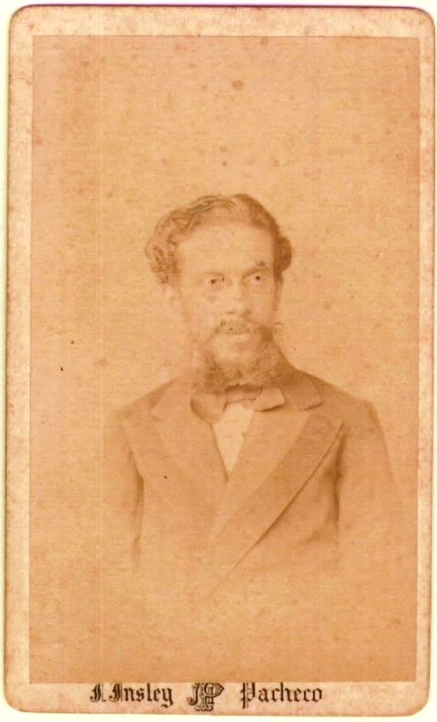 Foto desconhecida de Machado de Assis, tirada em 1880 e encontrada nos arquivos da ABLE DE IMAGEM***