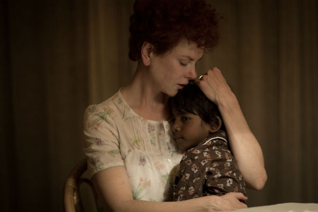 In this image released by The Weinstein Company, Nicole Kidman and Sunny Pawar appear in a scene from 