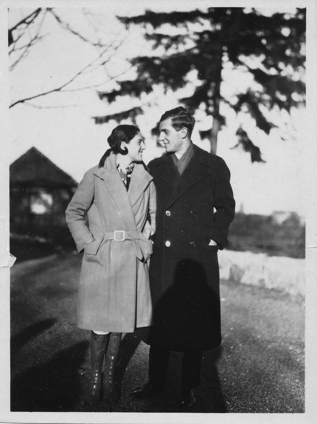 Ursula Simon e Wolf Demeter, 1929 - EXCLUSIVO ILUSTRADA - imagens do livro de Rafael Cardoso Credito Arquivo Pessoal