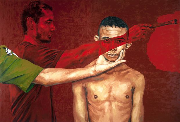 Obra de Éder Oliveira, que está à venda nesta edição da feira SP-Arte, em São Paulo
