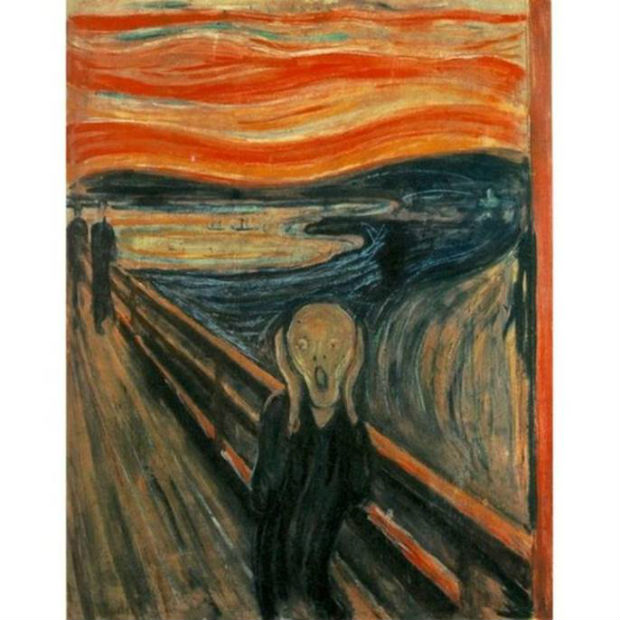 Pensava-se que obra de Munch refletia efeitos de uma erupo