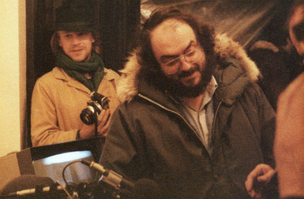 Leon Vitali e Stanley Kubrick em cena do document�rio
