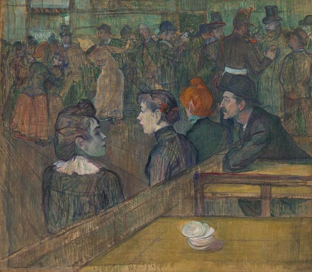 Moulin de la Galette', tela de 1889, de Henri de Toulouse-Lautrec, agora em retrospectiva no Masp