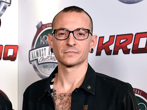 O vocalista do Linkin Park Chester Bennington