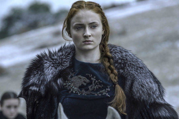  Sophie Turner, a Sansa Stark de 'GoT', conseguiu um trabalho graas ao nmero de seguidores