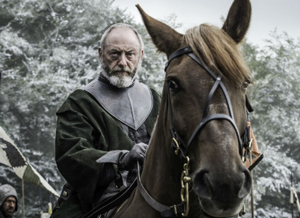 Liam Cunningham como Davos Seaworth na srie 'Game of Thrones