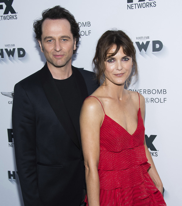 Matthew Rhys e Keri Russell no 69 Emmy 