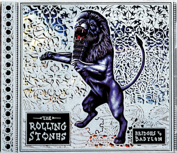 Capa de 'Bridges to Babylon' (1997), dos Rolling Stones, criada pelo designer austríaco