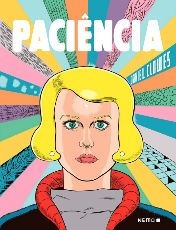 Capa do livro de HQ 'Pacincia', de Daniel Clowes