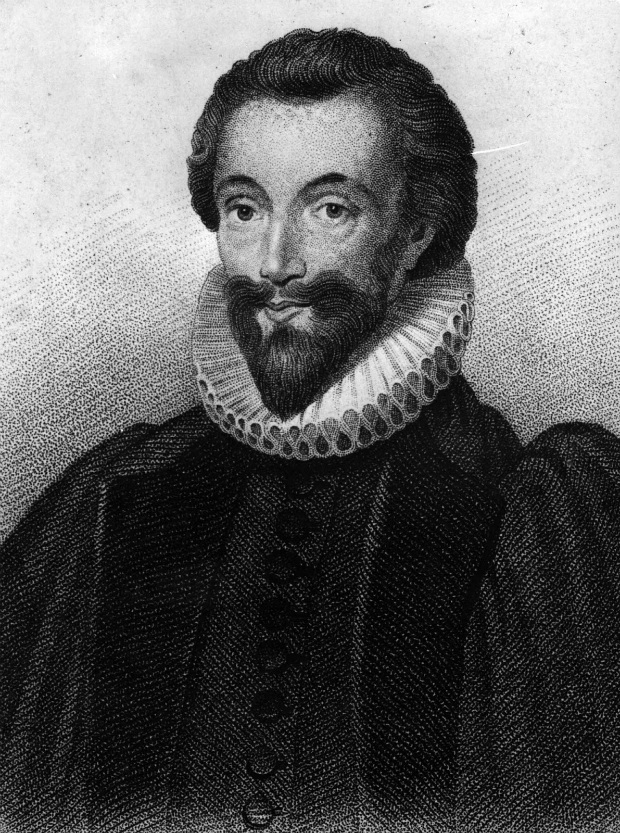 Retrato sem data do poeta jacobita ingls John Donne (1572-1631)