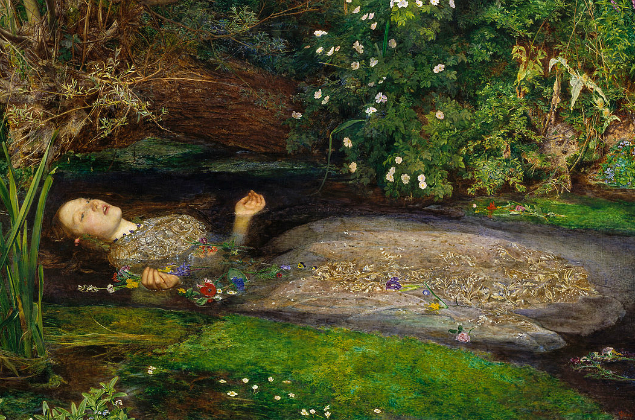 "Oflia", de John Millais